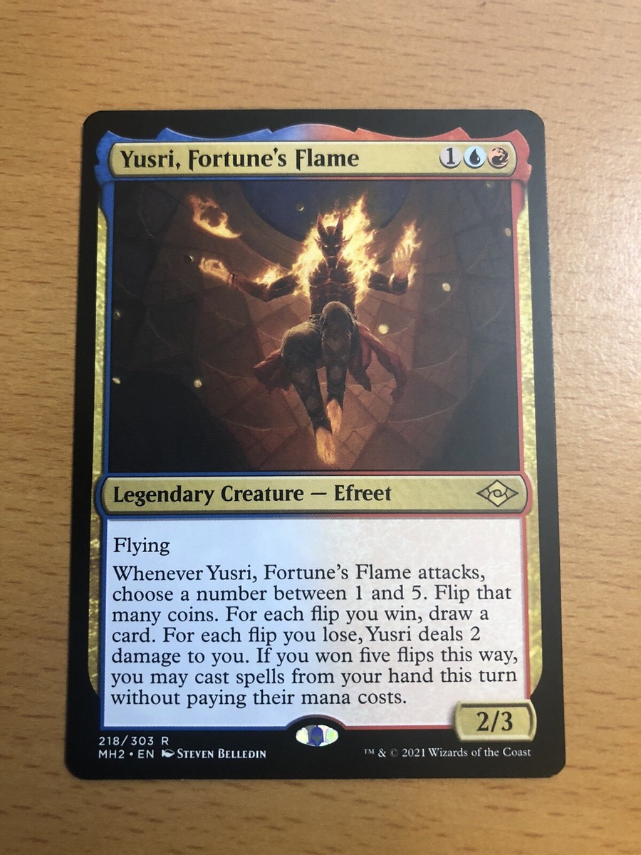 MTG Yusri, Fortune's Flame Modern Horizons 2 Rare, NM | eBay MTG Yusri, Fortune's Flame Modern Horizons 2 Rare, NM | eBay
