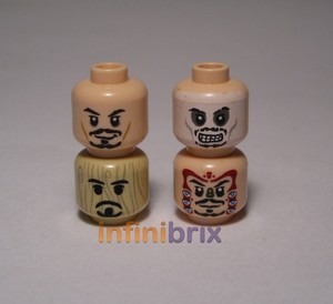 lego voodoo heads
