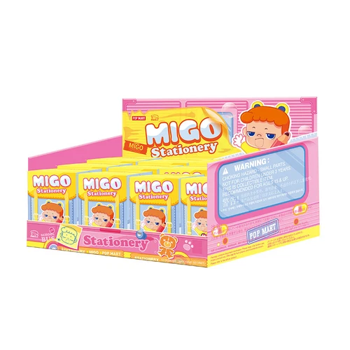 POPMART MIGO Stationery Series Blind Box Figure Toy Art Designer Gifts - Bild 17 von 19