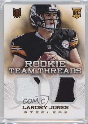 2013 Momentum Rookie Team Threads Combo Materials Prime 16/49 Landry Jones 0e8