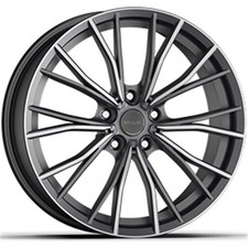 MAK MARK 18" 9J 5x120 ET 28 72.6 GUN METALLIC MIRROR Alloy Wheels