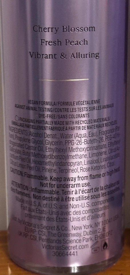 Love Spell Victorias Secret Fragancia Corporal Bruma y Loción Corporal Juego de 2 piezas Tamaño Completo Foto 3 de 4