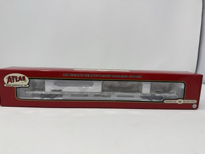 #ad Atlas 20 000 357 ACF 89’4” Flat Car Erie Western – Road #250051 HO Scale NIB NOS $39.99
