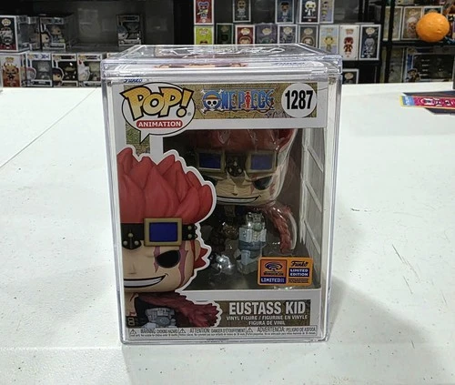 One Piece Funko Pop Eustass Kid Wondercon 2023 Limited Edition +Hard Protector