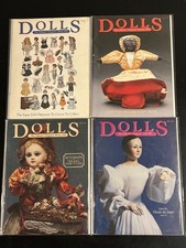 Dolls: The Collector's Magazine Lot of 4- Spring, Summer, Winter, Fall 1983 