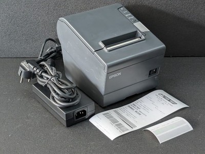 Epson TM-T88V M244A POS Drucker USB RS232 DB25 mit Netzteil