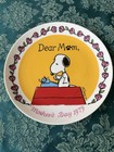 Peanuts 1979 Limited Edition Mother's Day Plate Snoopy Schmid w/ Box — photo 6