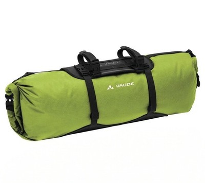 Vaude Lenkertasche Traifront schwarz/grün Fahrrad Fahrradtasche Transport Gepäck