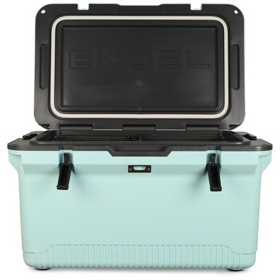 Cooler 60 QT Ultra Light Injection Molded Ice Chest 7 Days Seafoam ENGEL Keeps