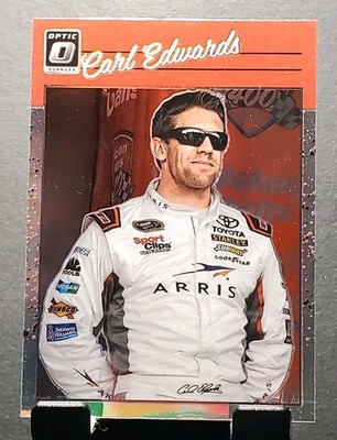 2023 Panini Donruss Optic Racing 89 Carl Edwards Optic Retro Silver Prizm NM/MT