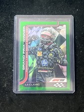 Charles Leclerc 2025 Topps Chrome Formula 1 F1 Base #108 Green Refractor /99