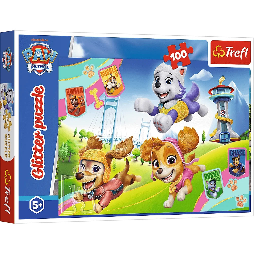 5900511148350 Puzzle 100 Glitter Byszczce psiaki TREFL Trefl 3490₽