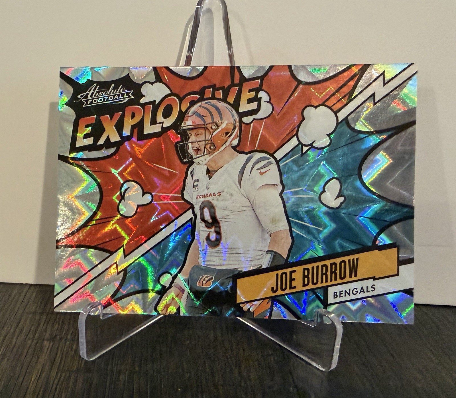 Joe Burrow 2024 Panini Absolute Explosive #EX-JBW 💣