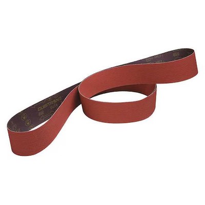 3M Cubitron 7010325804 Sanding Belt, 6 In W, 48 In L, Coated, Ceramic, 80 Grit,