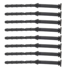 8Pcs Durable Anti Vibration Fan Mounting Screws for Computer Case Black