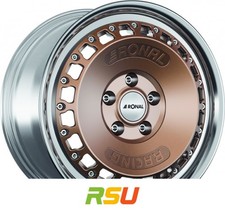 Ronal RR10 bronze matt 7x15" ET23 LK5 112 ML 66.5 Alufelgen 15 Zoll Ronal RR10 bronze matt 7x15" ET23 LK5 112 ML 66.5 Alufelgen 15 Zoll