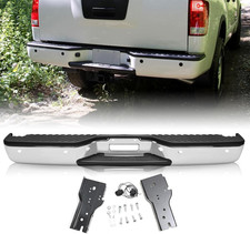 Anti-rust Coating Rear Bumper Assembly Fits For 2004-2015 Nissan Titan With Sens
