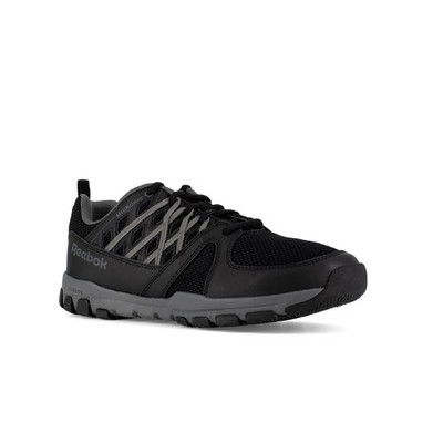 Reebok Work Women's Sublite Soft Toe Comfort Black with Grey Trim - 8.5 Medium