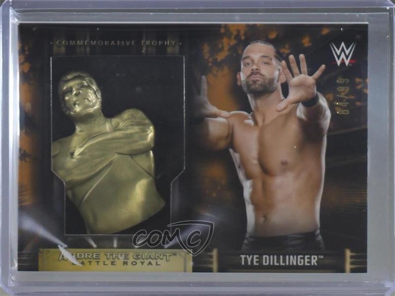 2019 Topps WWE Road to Wrestlemania Bronze 84/99 Tye Dillinger #BR-TD 9aj