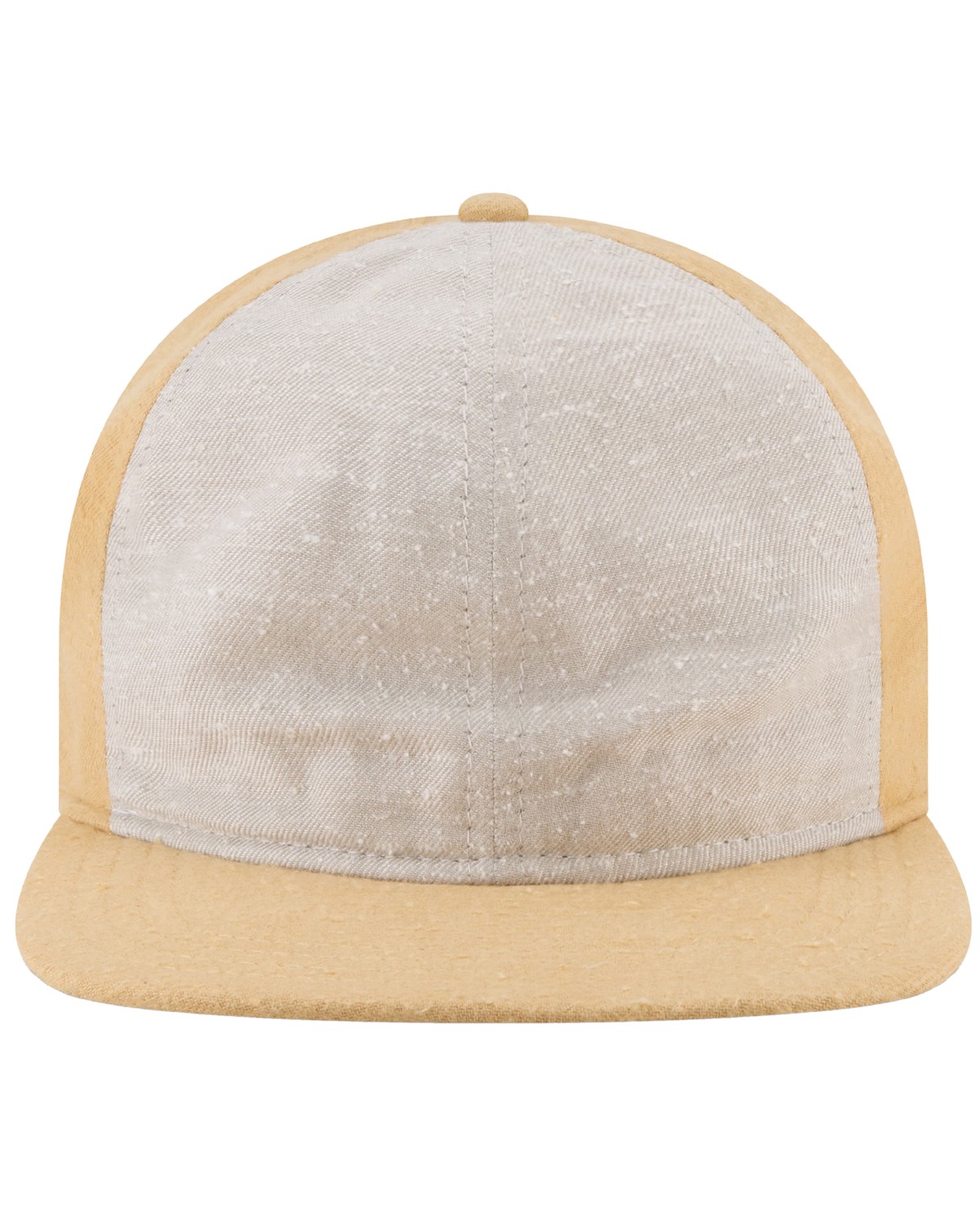 Мужская кепка из твила с плоскими полями New Era Mens 9Twenty Slub золотистого цвета 7490₽