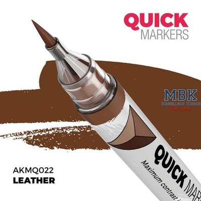 AK Interactive S.L. AK-MQ022 LEATHER - QUICK MARKERS