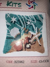 Latch Hook Kits Handmade Series Beach Print 43 X 43 cm BZ5962 New Shells Sea