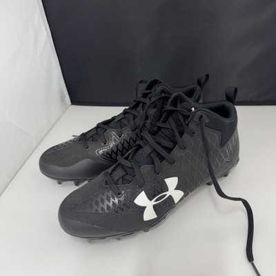 Under Armour Men's Nitro Select Mid MC Cleats - Black - Size 9