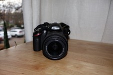 Nikon D D3200 Camera With Lens and Battery