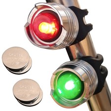 Portable Marine LED Navigation Lights Red Green Waterproof Set