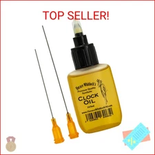 Horace Whitlock's Clock Oil 100%Synthetic Clock Oil