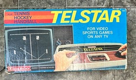 Vintage 1976 Coleco Telstar 6040 Console & Box Tested Read