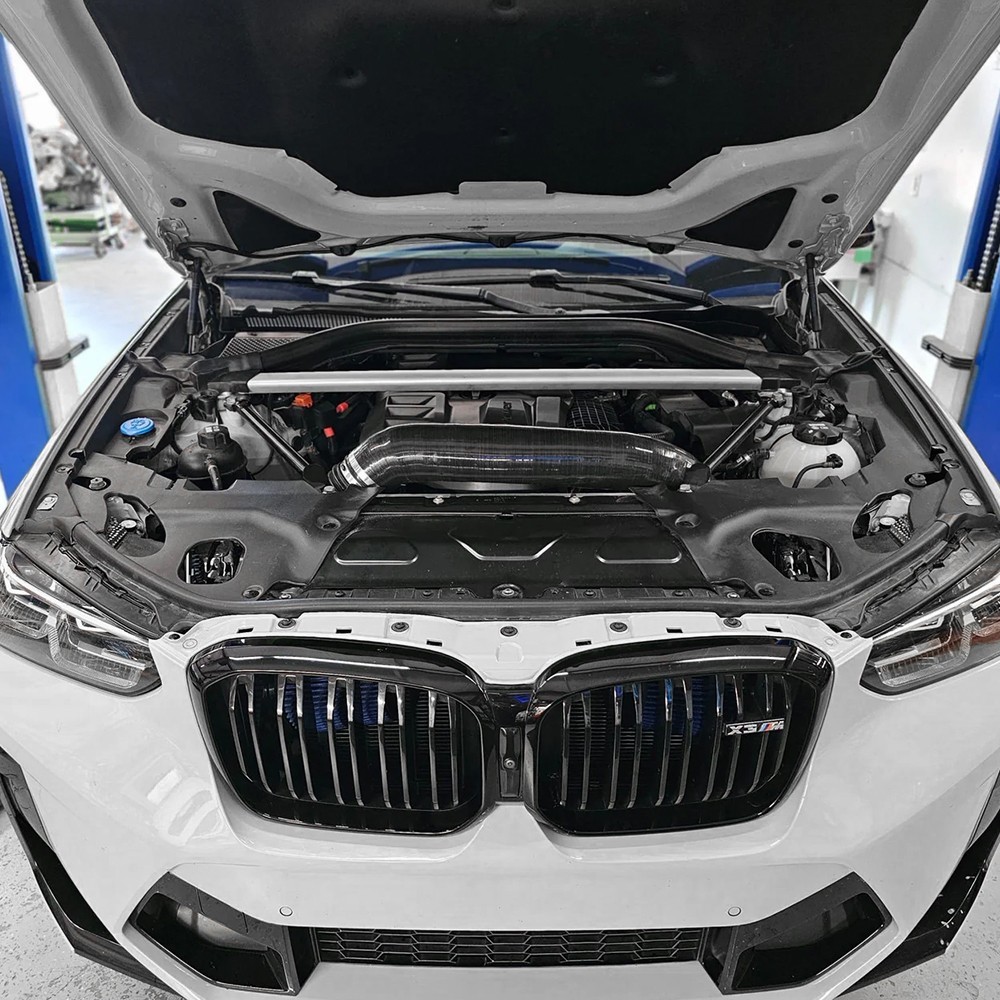2020-2025 BMW X3M X4M S58 3.0T L6 터보용 전면 장착형 에어 인테이크 시스템 3