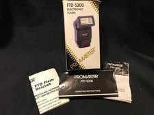 Vivitar Promaster  FTD5200 Electronic Flash T...