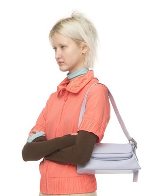 OSOI Folder Brot Icy Blue Leather Shoulder Bag | eBay