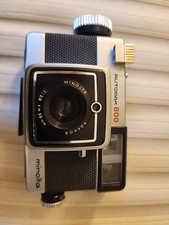 Vintage Minolta Autopak 800 Film Camera Rokkor 38mm f/2.8   Japan