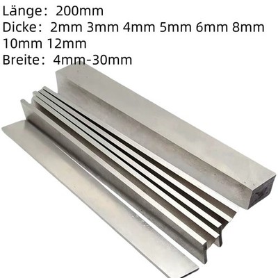 HSS-Co Drehstahl Messer HRC 63-65 Vierkantstab Vollmaterial Stange Quadratstab