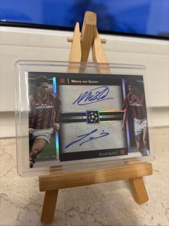 Topps Museum Collection Marco van Basten & Ruud Gullit Dual Auto /25