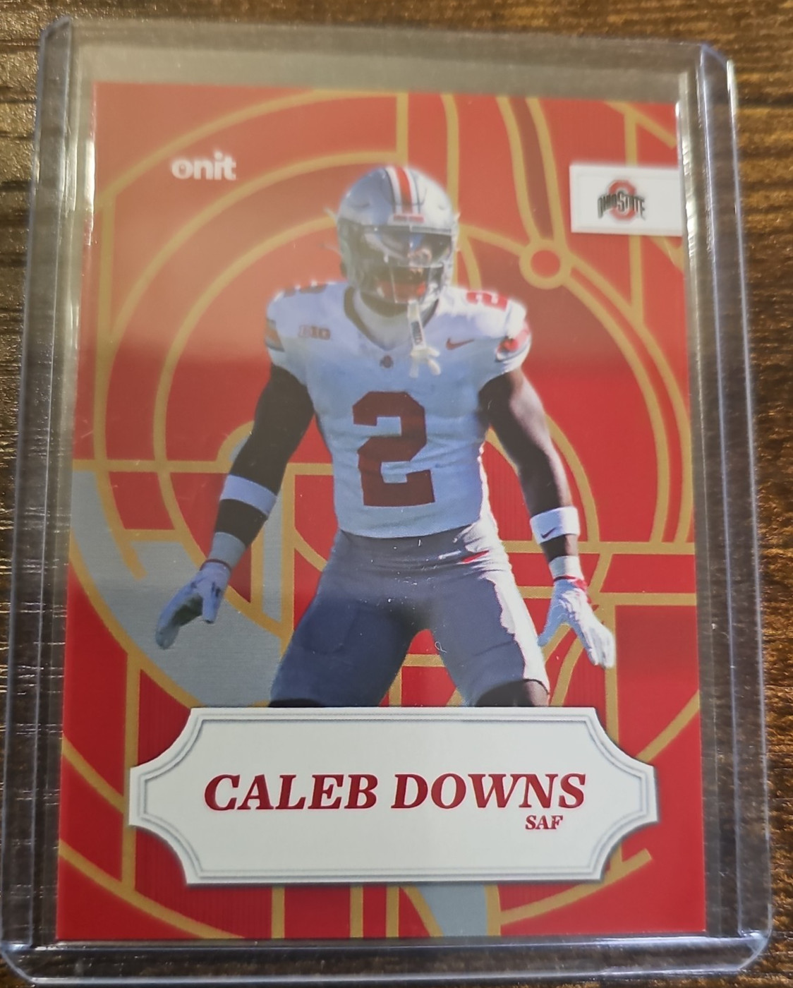 2025 Onit Timeless, Ohio State Buckeye Safety Caleb Downs SG-2