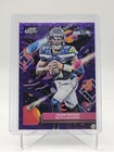 2025 Topps Cosmic Chrome Football Purple Nebula Refractor Jalen Milroe #191