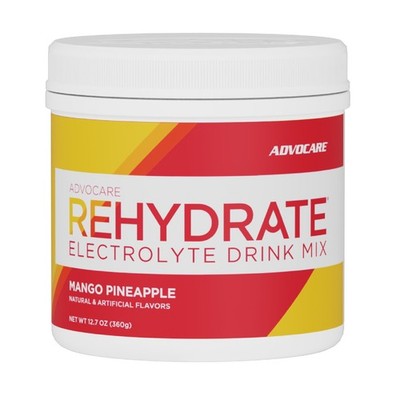 AdvoCare Rehydrate Electrolyte Drink Mix Magnesium Sodium Potassium Calcium Anti
