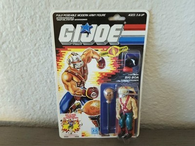 Vintage Hasbro GI Joe Big Boa 1987 MOC Action Figure Cobra ARAH MIP Sealed