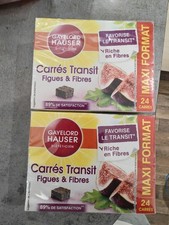 GAYELORD HAUSER 24 CARRÉS TRANSIT FIGUES & FIBRES FAVORISE LE TRANSIT FREE SHIP