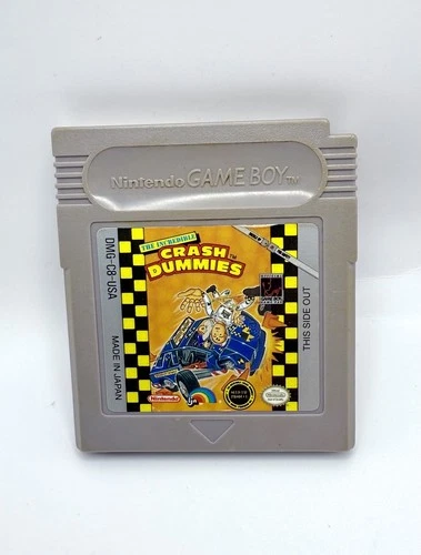 1992 The Incredible Crash Dummies - Nintendo Gameboy Color - Tested & Working