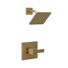 Replacement for Delta Shower Trim Kit Modern 14 Series, 6-Inch Brushed Gold S...