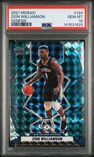 2021-22 Panini Mosaic - Zion Williamson #124 Genesis Mosaic Prizm