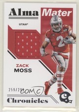 2020 Panini Chronicles Draft Picks Alma Mater Materials /299 Zack Moss #13 qf8