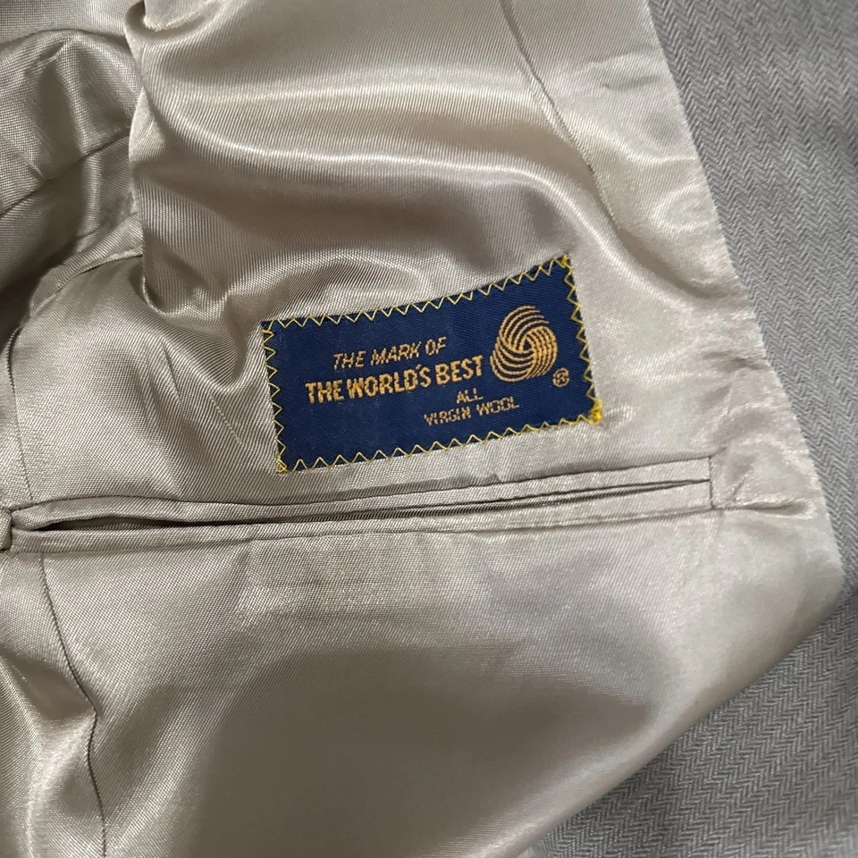 Vintage Ralph Lauren Polo University Club Wool Suit - Image 4 of 4