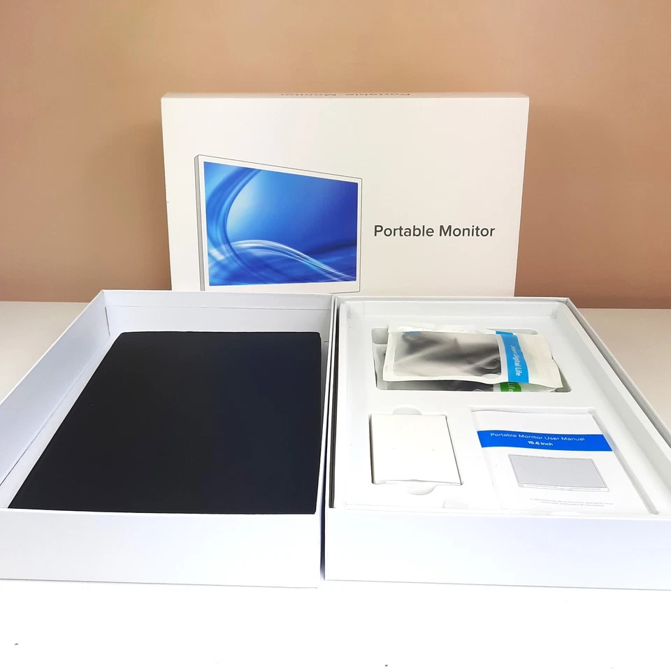 UPERFECT 15.6" Portable Monitor 1920*1080 Display IPS Screen Laptop PC Gaming - Image 4 of 4