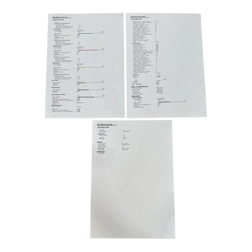 Lexmark CX725dte 317.500 Seiten MFP Farb-Laserdrucker USB LAN All-In-One - Bild 3 von 3