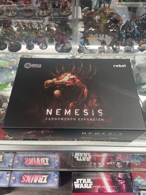 Nemesis Carnomorph Expansion Board Game New Sealed Kickstarter NIB Alien